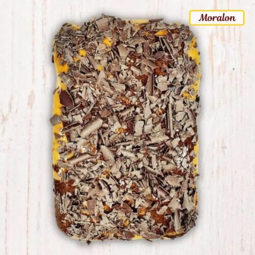 Bizcocho marmolado de chocolate y caramelo artesanal - MORALON - 1